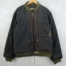 画像2: "MA-1 TYPE" カモ柄 リバーシブル ジャケット (2)