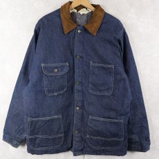 画像1: 70's Key IMPERIAL USA製 ブランケットライナー デニムカバーオール SIZE42 REG  (1)