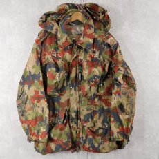 画像1: 60's スイス軍 M-1960 アルペンカモ フィールドジャケット SIZE52 (1)