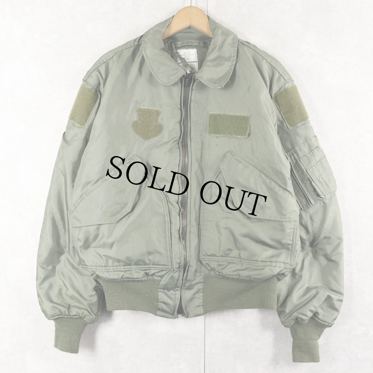 画像1: 2000's U.S.AIR FORCE CWU-45/P フライトジャケット MEDIUM (1)