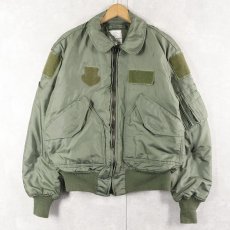 画像1: 2000's U.S.AIR FORCE CWU-45/P フライトジャケット MEDIUM (1)
