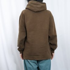 画像4: INDEPENDENT スケートブランド ロゴ刺繍スウェットフーディー M (4)