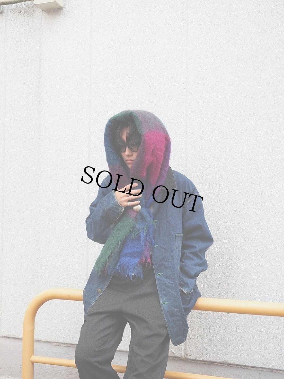 画像2: 70's OSHKOSH B'GOSH USA製 キルティングライナー デニムカバーオール SIZE46 (2)