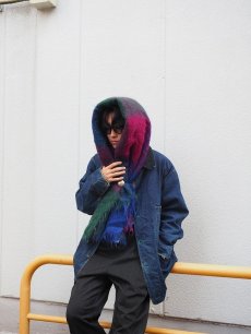 画像2: 70's OSHKOSH B7GOSH USA製 キルティングライナー デニムカバーオール SIZE46 (2)