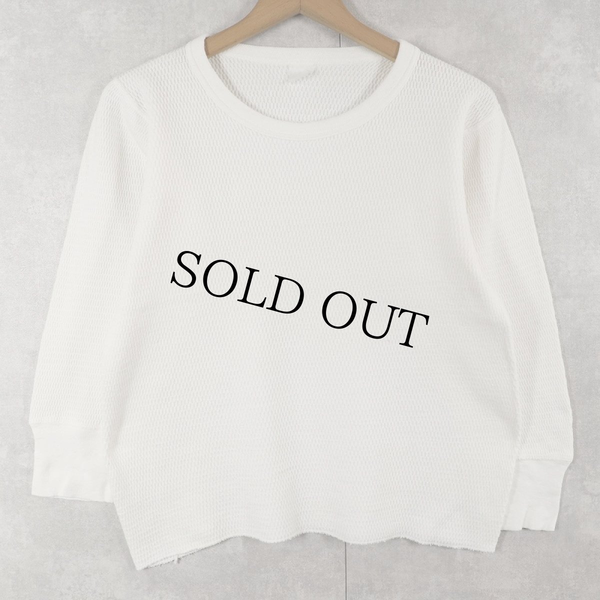 画像1: 80〜90's サーマルロンT (1)