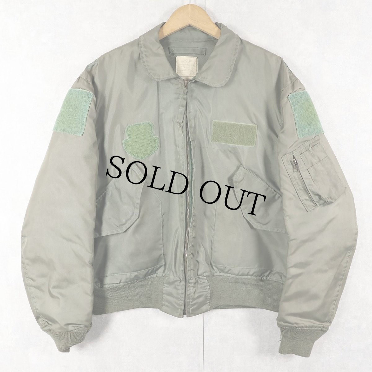 画像1: 90's U.S.AIR FORCE CWU-36/P フライトジャケット LARGE (1)