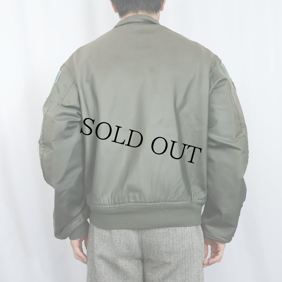 画像3: 90's U.S.AIR FORCE CWU-36/P フライトジャケット LARGE (3)