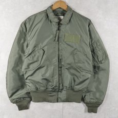 画像1: 90's U.S.AIR FORCE CWU-36/P フライトジャケット MEDIUM (1)
