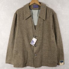 画像1: 70〜80's PENDLETON USA製 ウールシャツジャケット DEADSTOCK L (1)