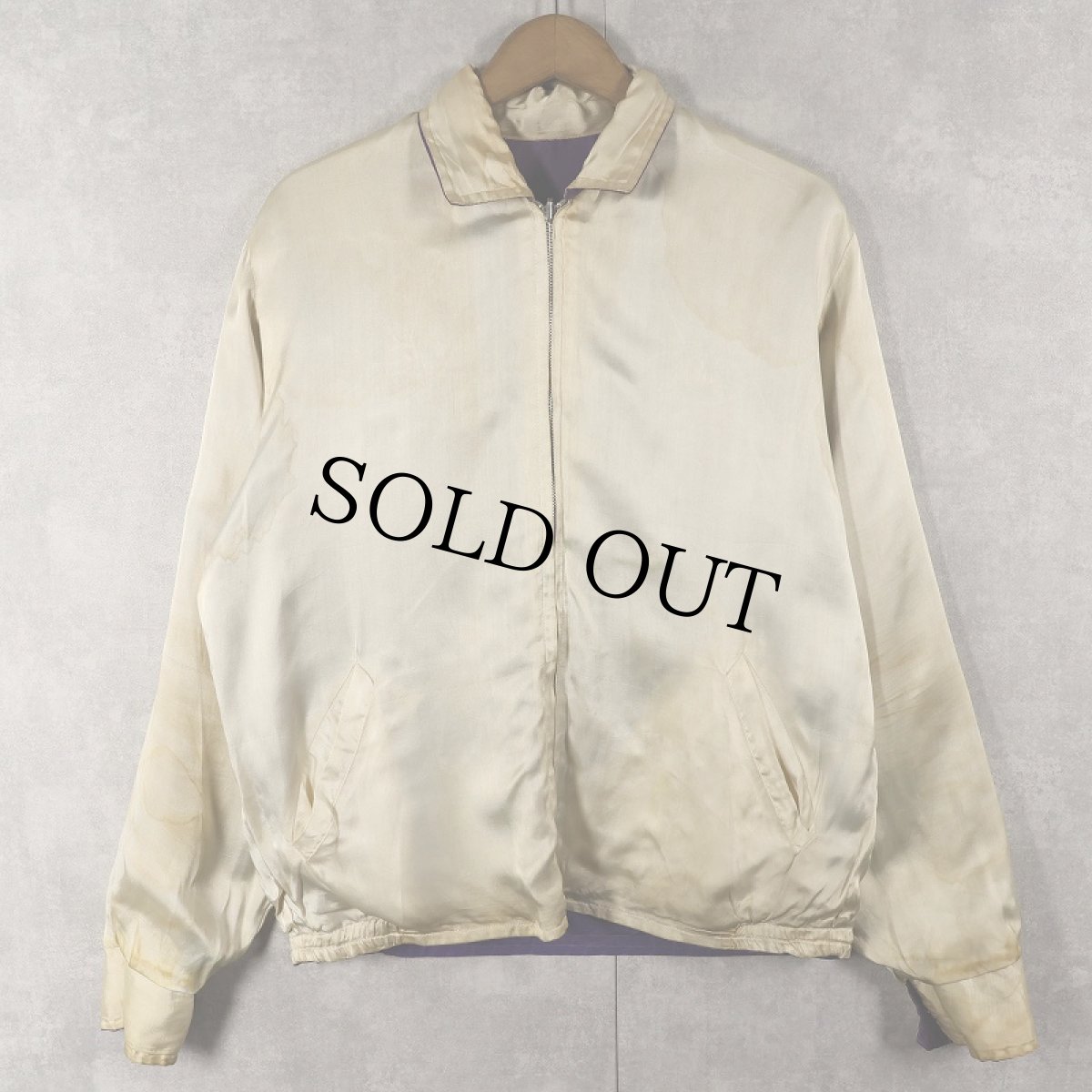 画像2: 80's "MODEL A FORD CLUB OF AMERICA" リバーシブル スーベニアジャケット  (2)