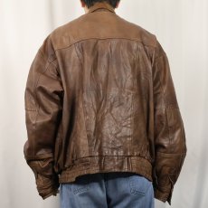 画像3: 80〜90's レザージャケット size52 (3)