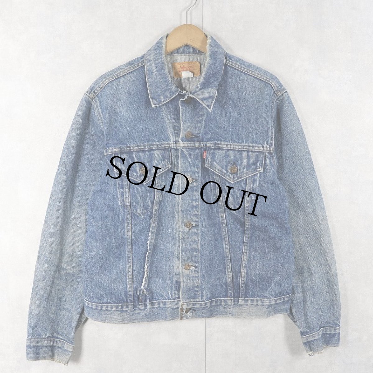 画像1: 70〜80's Levi's 70505-0217 USA製 デニムジャケット SIZE42 (1)