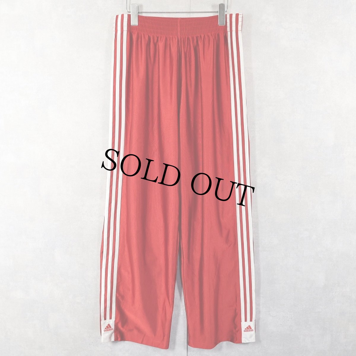 画像1: adidas サイドスナップ トラックパンツ M (1)