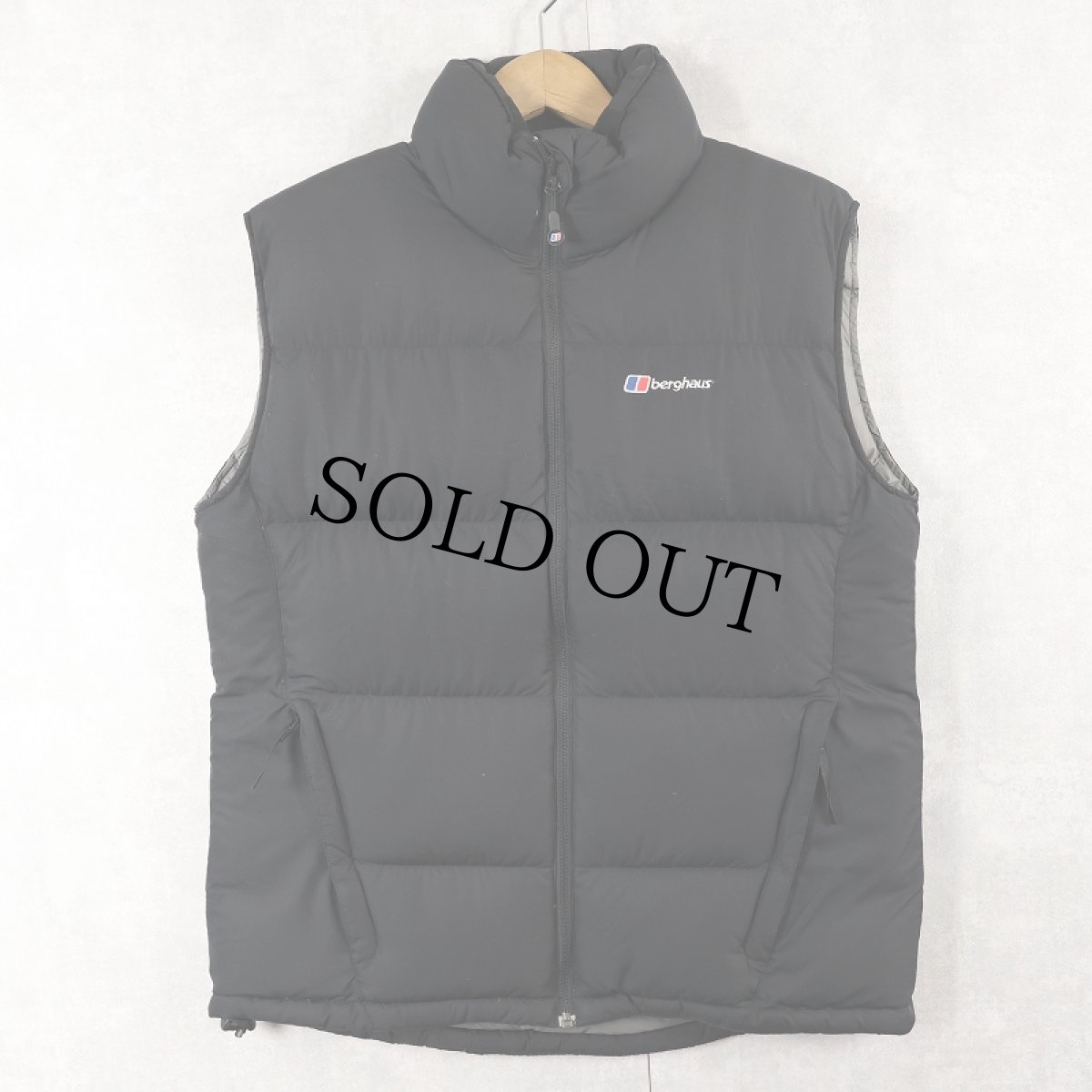 画像1: berghaus ダウンベスト BLACK SIZE16 (1)