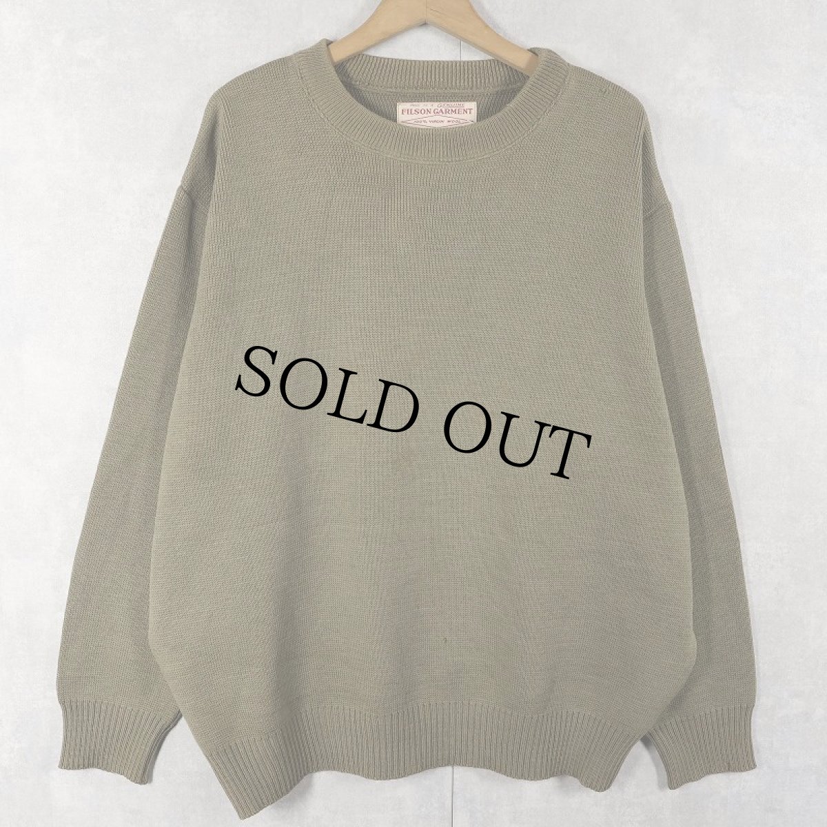 画像1: FILSON ウールニットセーター (1)