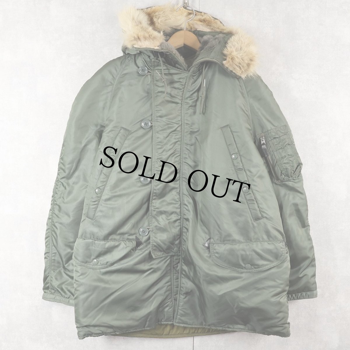 画像1: 60's U.S.AIR FORCE N-3B フライトジャケット MEDIUM (1)