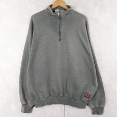 画像1: 90's RUSSELL ATHLETIC USA製 ハーフジップスウェット XXL (1)