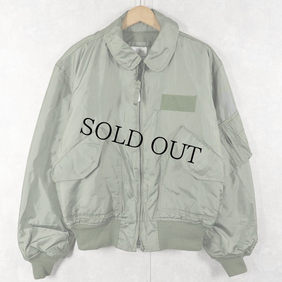 画像1: 2000's U.S.AIR FORCE CWU-45/P フライトジャケット LARGE (1)