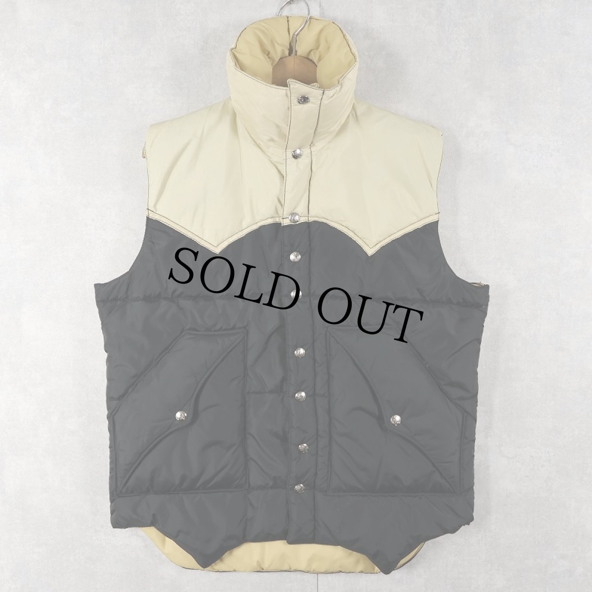 画像1: 80's Powderhorn Mountaineering グースダウンベスト L (1)