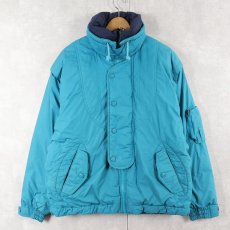 画像1: 90's MIGHTY-MAC コットン×ポリエステル ダウンジャケット M (1)