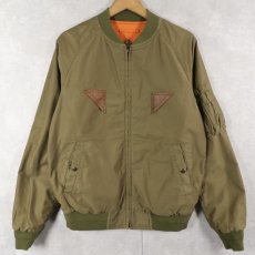 画像2: Ralph Lauren RRL "B-15 TYPE" リバーシブル コットンフライトジャケット  (2)