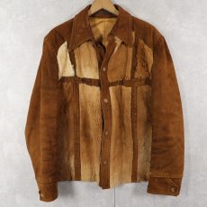 画像1: 60's Robert Lewis ハラコ×スウェードジャケット (1)