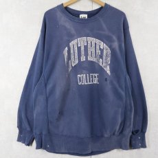 画像1: 90's Lee REVERSE WEAVE TYPE "LUTHER COLLEGE" プリントスウェット (1)