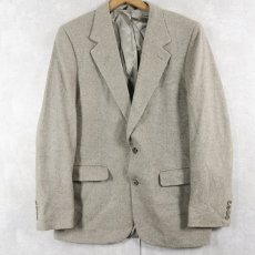 画像1: 70's USA製 カシミアテーラードジャケット  (1)