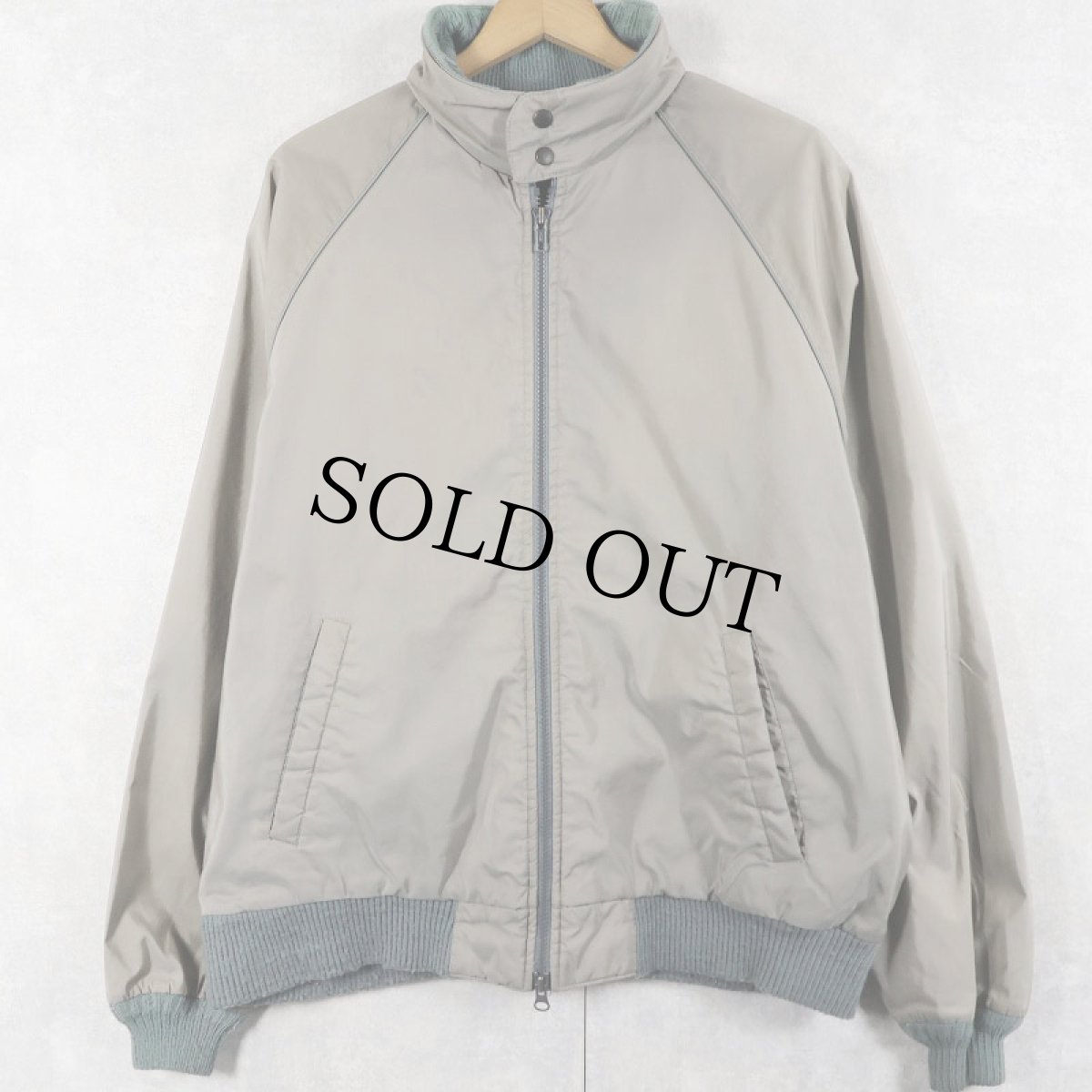 画像1: 80's PENDLETON Pen West USA製 チェック柄ライナー ナイロンスイングトップ XL (1)