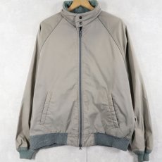 画像1: 80's PENDLETON Pen West USA製 チェック柄ライナー ナイロンスイングトップ XL (1)