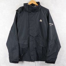 画像1: NIKE ACG "OUTER LAYER 3" ナイロンシェルジャケット BLACK L (1)