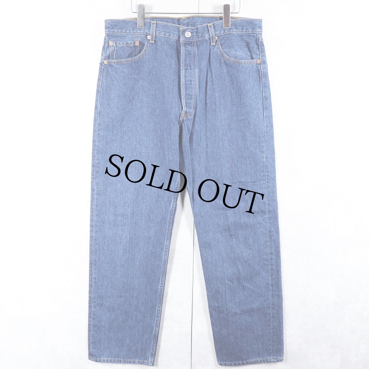 画像1: 90's Levi's 501 USA製 デニムパンツ W35 (1)