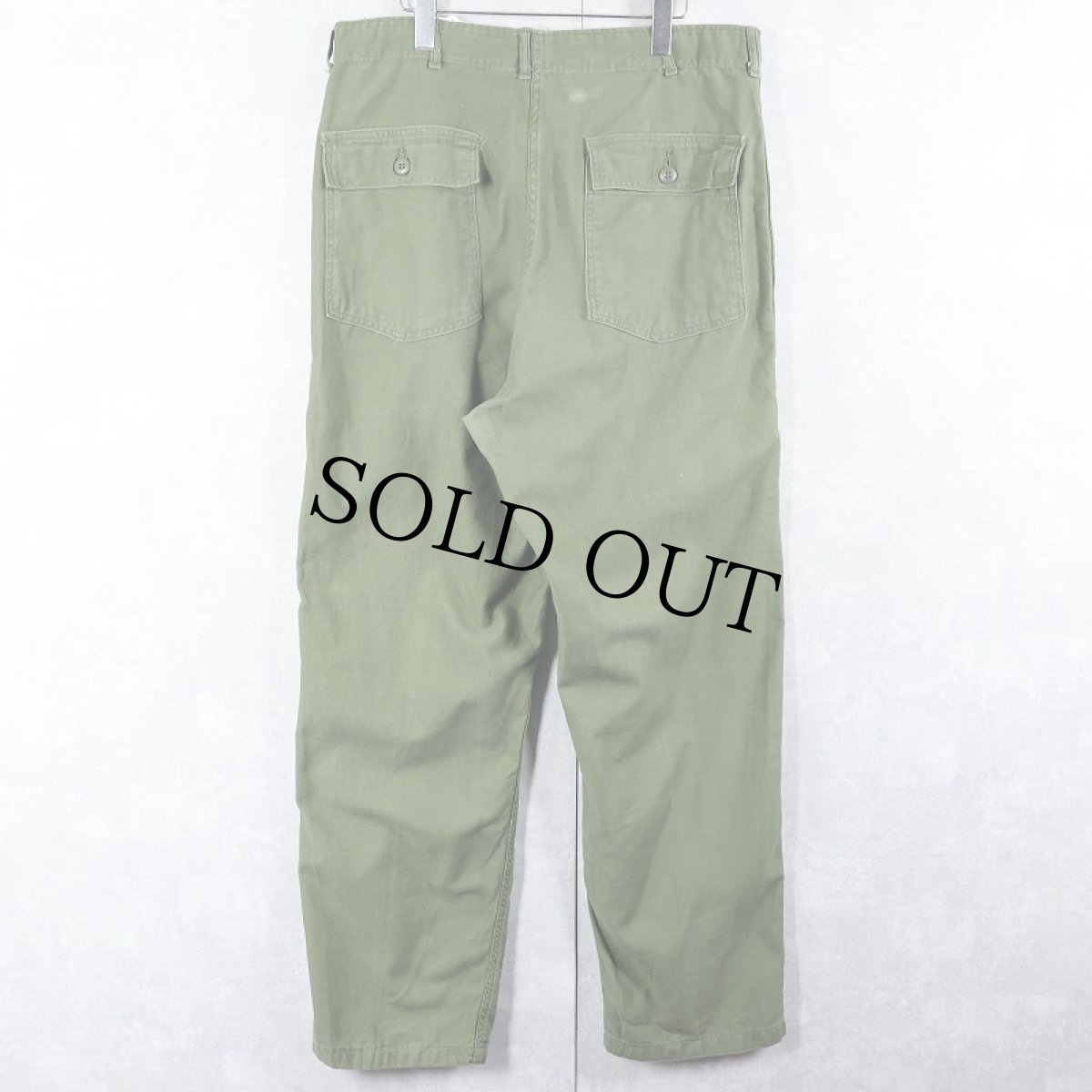画像2: 60's U.S.ARMY ベイカーパンツ W35 (2)