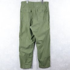 画像2: 60's U.S.ARMY ベイカーパンツ W35 (2)