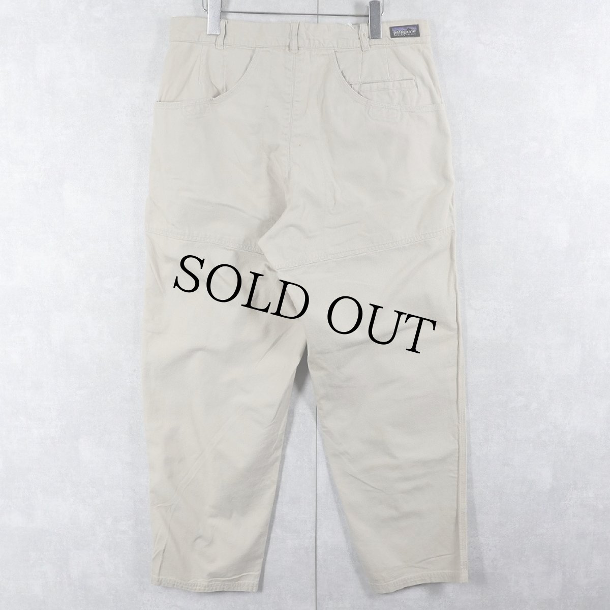 画像2: 90's Patagonia ORGANIC COTTON ダブルニーダックパンツ W35 (2)