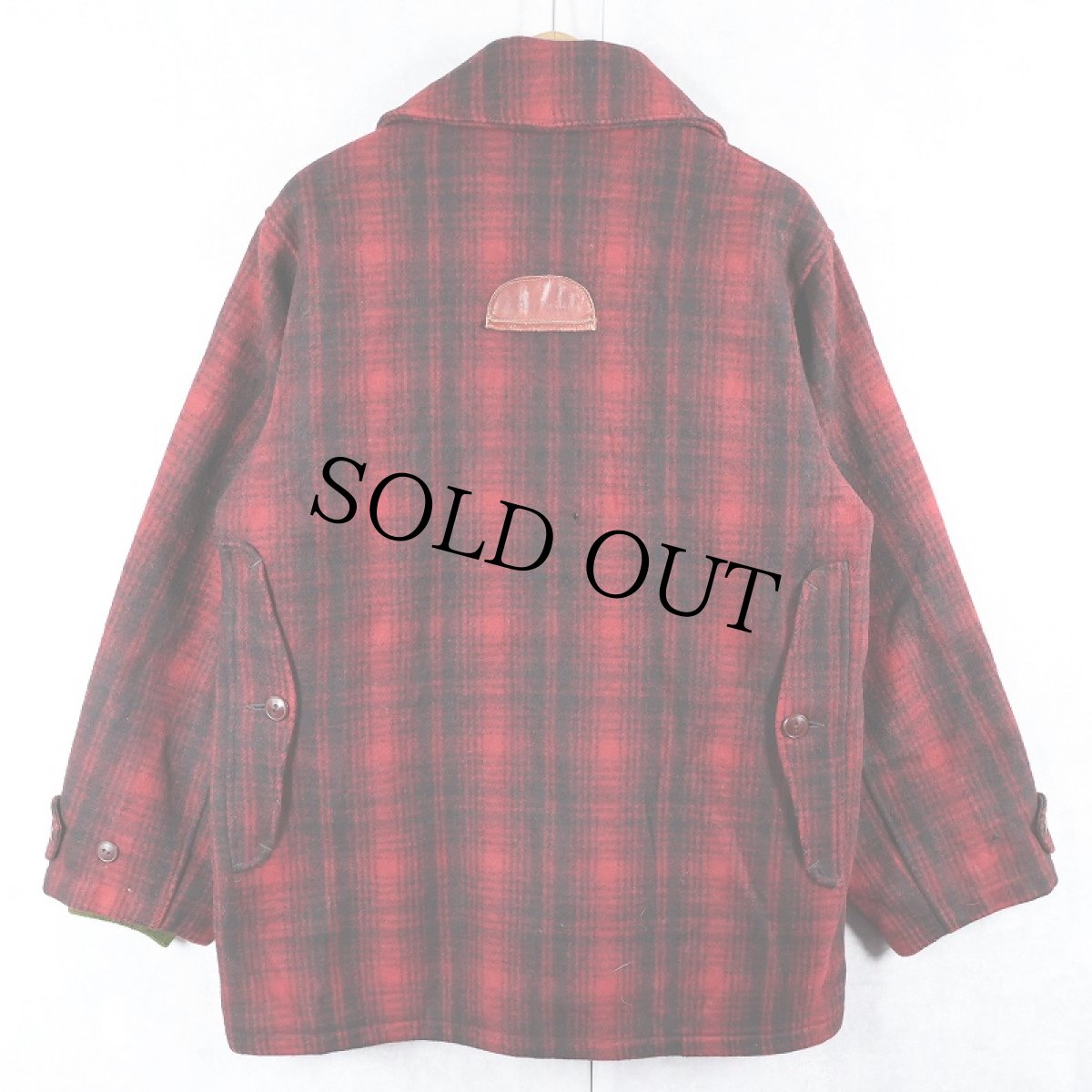 画像2: 60's Woolrich オンブレーチェック柄 ウールジャケット SIZE40 (2)