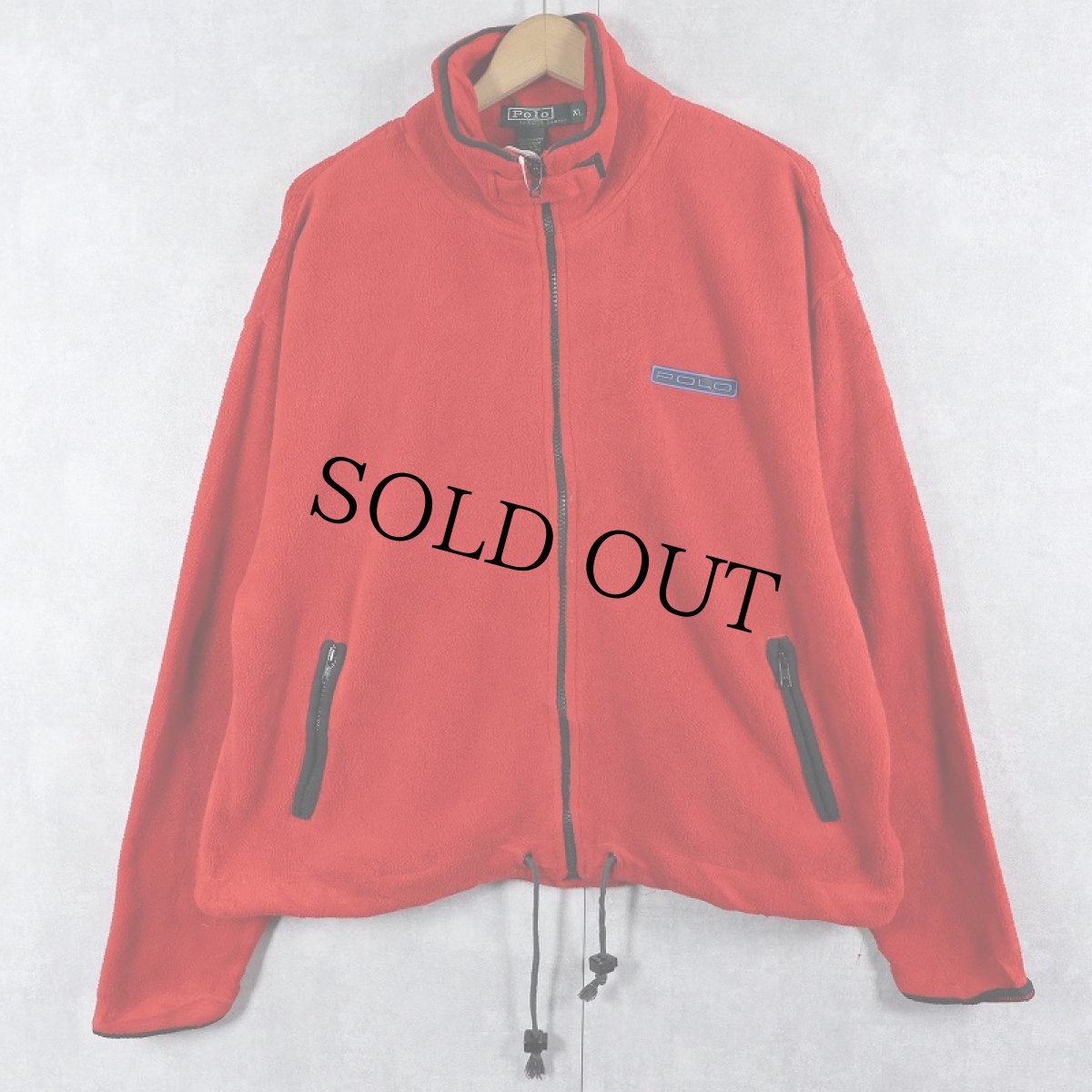 画像1: POLO Ralph Lauren "POLARTEC" フリースジャケット LADIES XL (1)