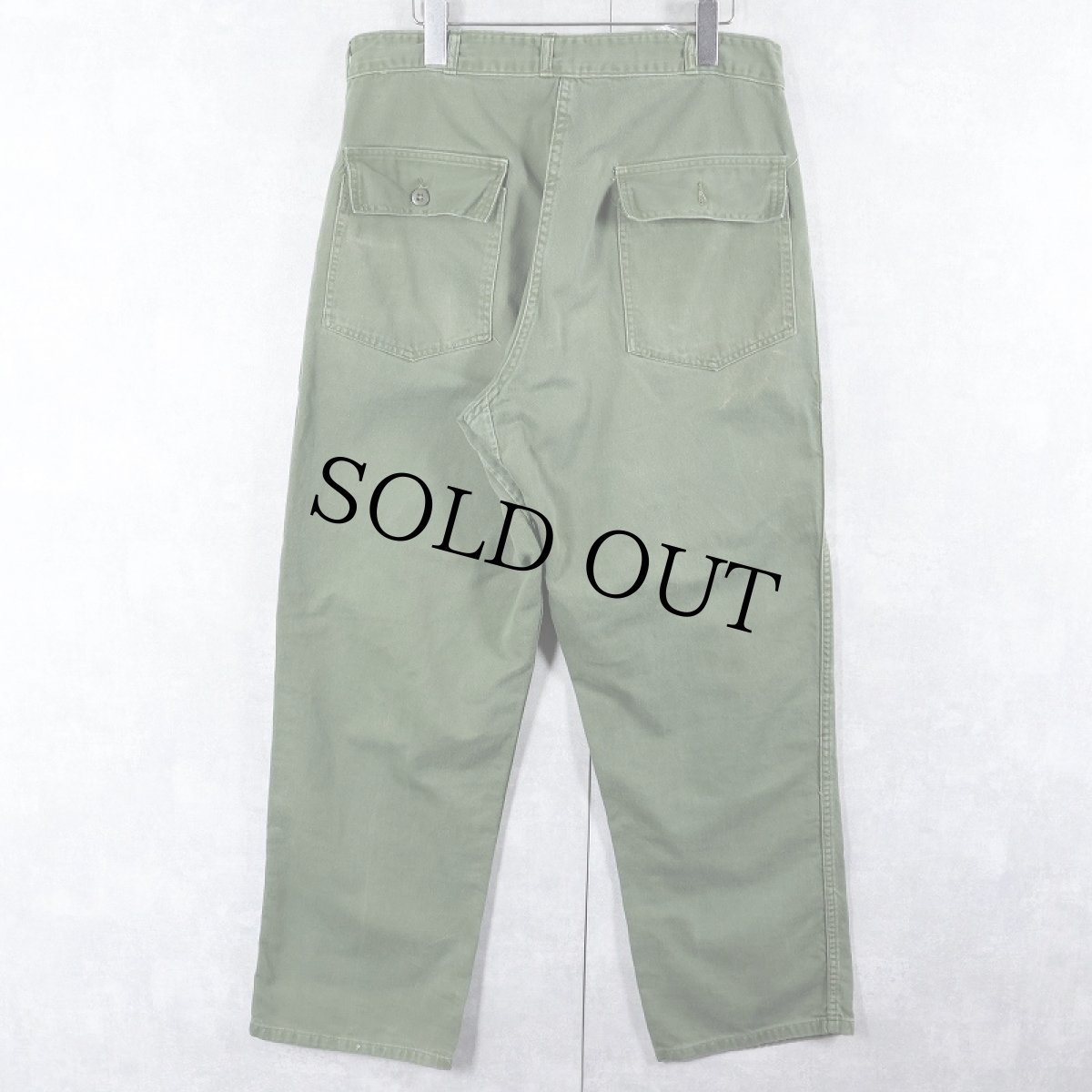 画像2: 60's U.S.ARMY ベイカーパンツ W30 (2)