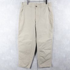 画像1: 90's Patagonia ORGANIC COTTON ダブルニーダックパンツ W35 (1)
