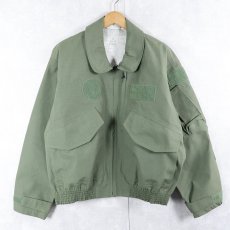 画像1: U.S.MILITARY MCPS CWU-106/P "NOMEX/GORE-TEX" フライトジャケット LARGE-SHORT (1)