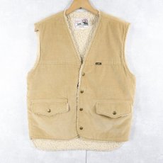 画像1: 70's Lee "STORM RIDER" USA製 ボアライナーベスト  (1)