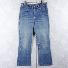 画像1: 80's Levi's 646 オレンジタブ ベルボトムデニムパンツ W31 (1)