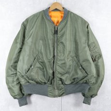 画像1: 60's U.S.AIR FORCE MA-1 D-TYPE フライトジャケット X-LARGE (1)