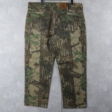 画像2: 90〜2000's Duxbak リアルツリーカモ柄 コットンツイルパンツ W37 (2)