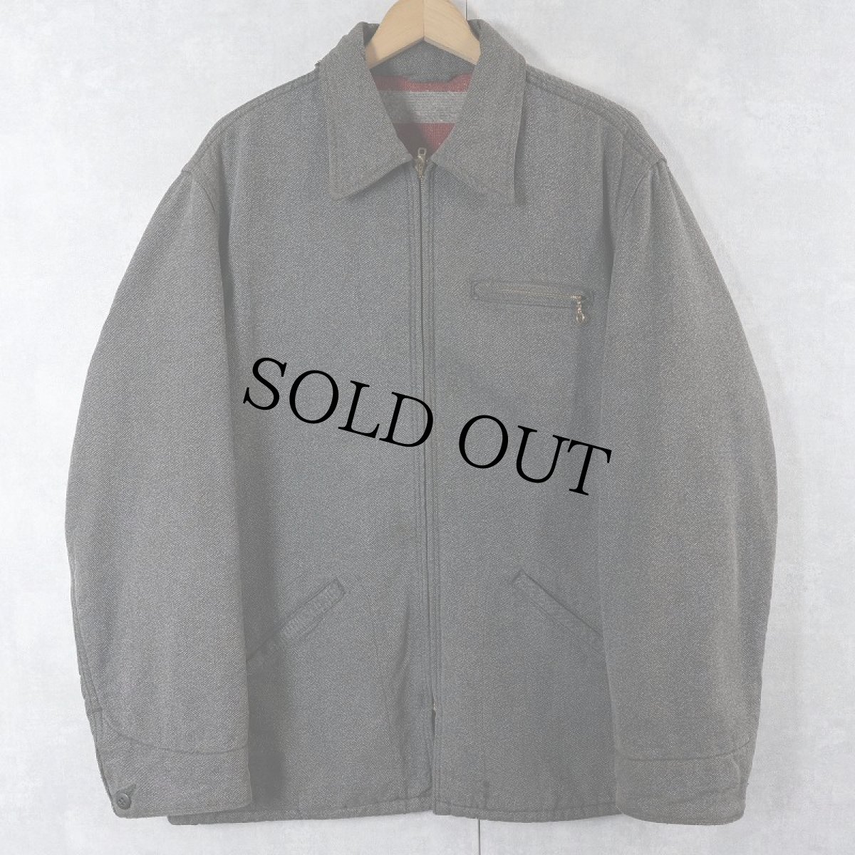 画像1: 〜60's UNKNOWN ブランケットライナー コバートジャケット (1)