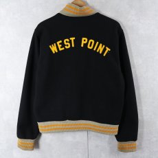 画像1: 60's JEM "WEST POINT" ウールカデットジャケット BLACK M (1)