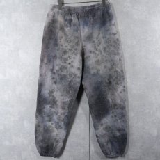画像1: 90's Hanes PREMIUM USA製 ペイント スウェットパンツ M (1)