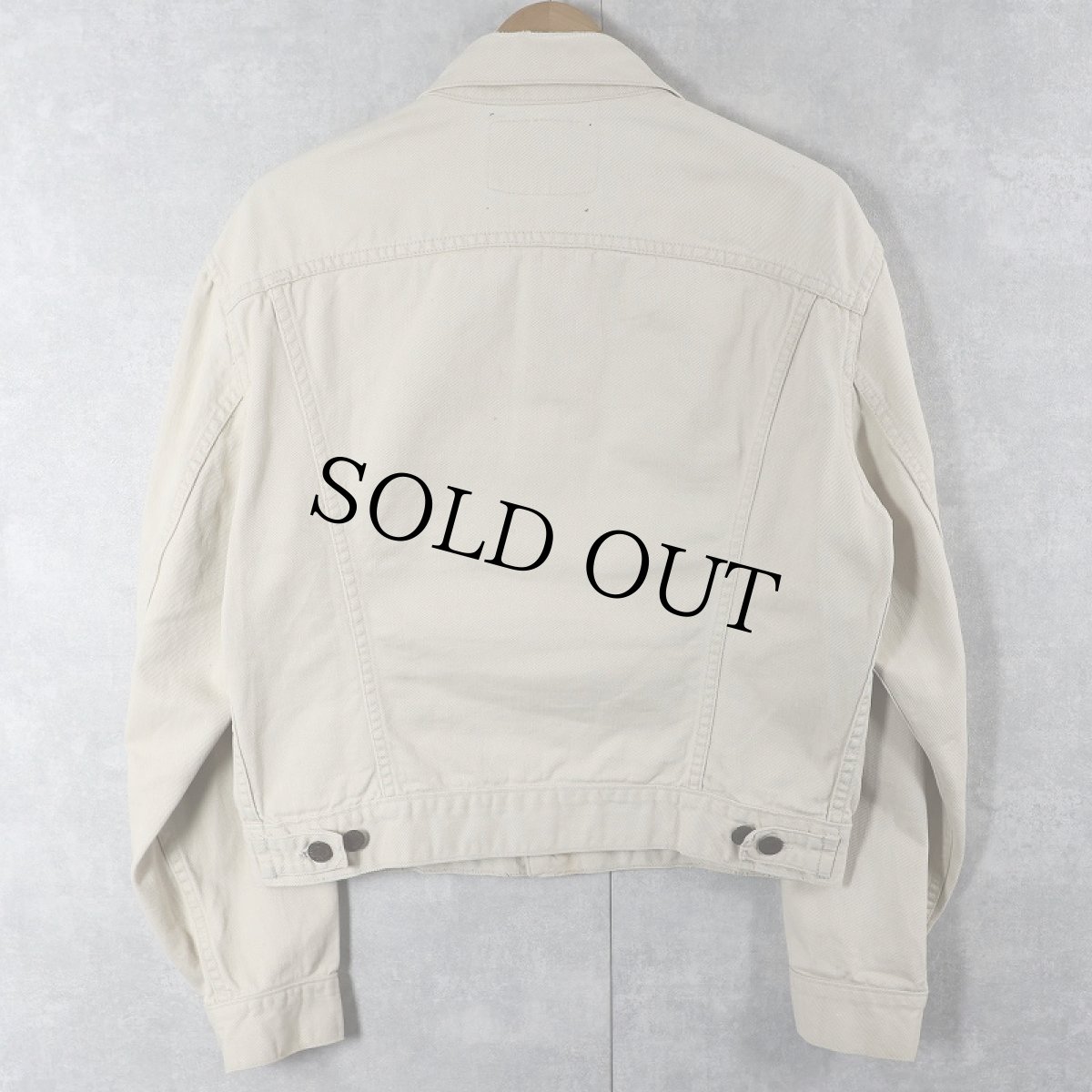 画像2: 60's Levi's 840B コットンツイルジャケット SIZE40 (2)