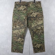 画像1: 90〜2000's Duxbak リアルツリーカモ柄 コットンツイルパンツ W37 (1)