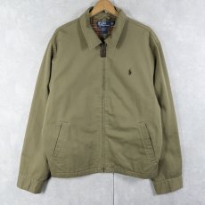 画像1: POLO Ralph Lauren ロゴ刺繍 コットンスイングトップ L DEADSTOCK (1)